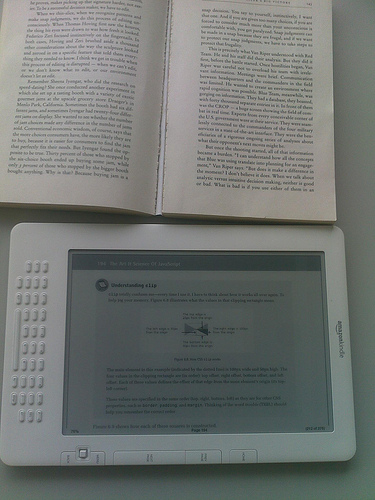 Kindle - PDF poziomo